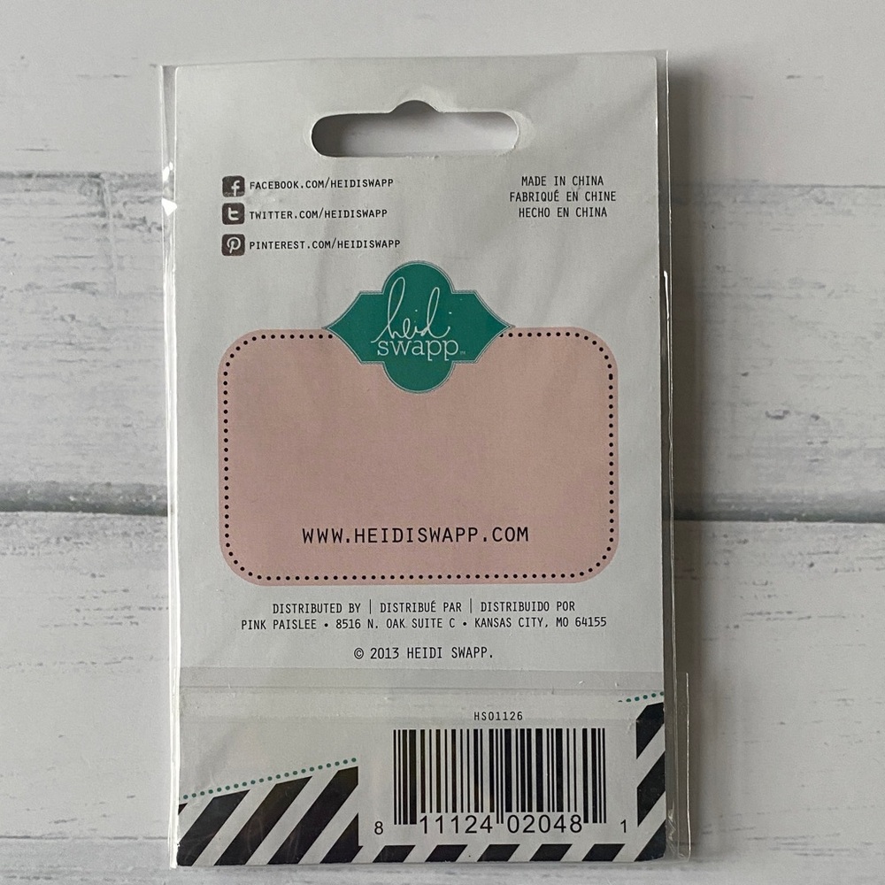 Heidi Swapp Clear Stamp Trio | Cardmaking Stamps - Picture 7 of 7